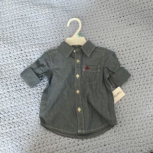 Denim Button Down Shirt
